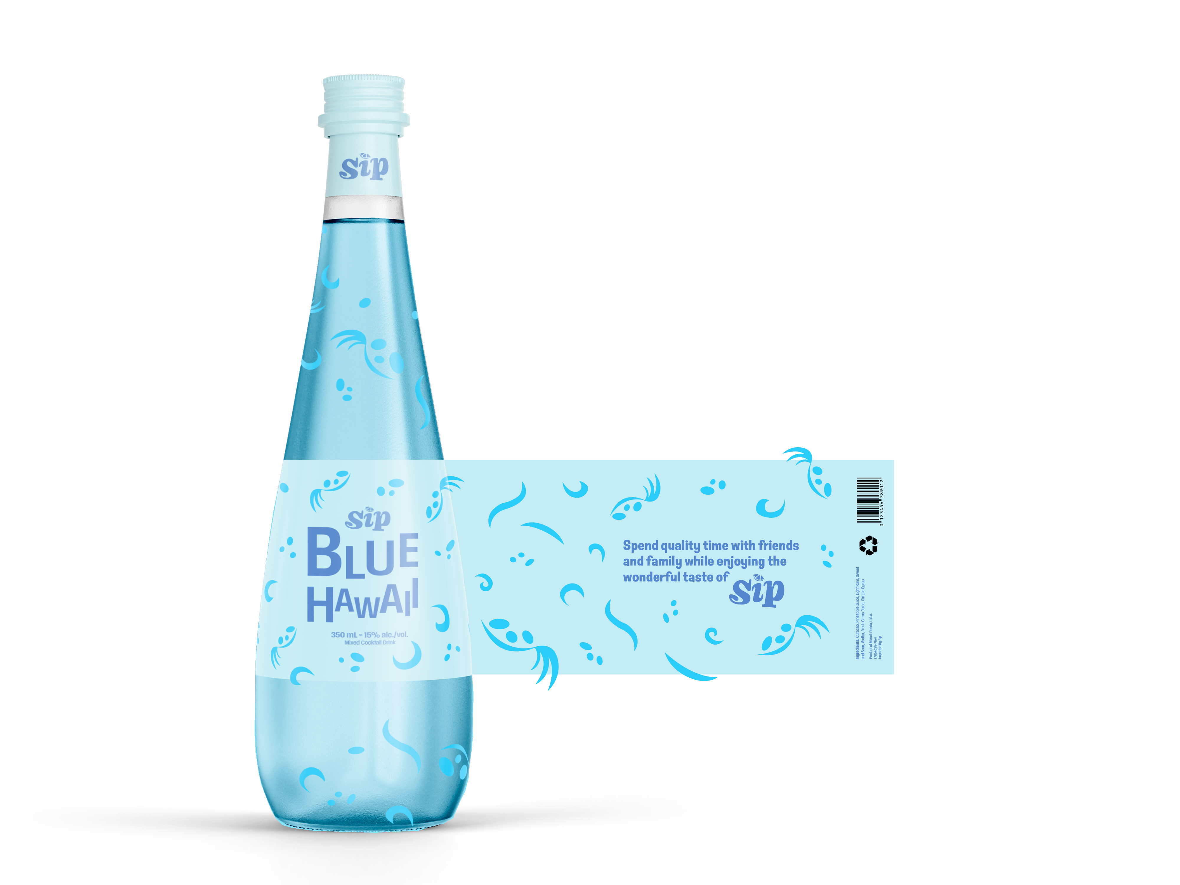 Blue Hawaiian Front Full Label Final copy