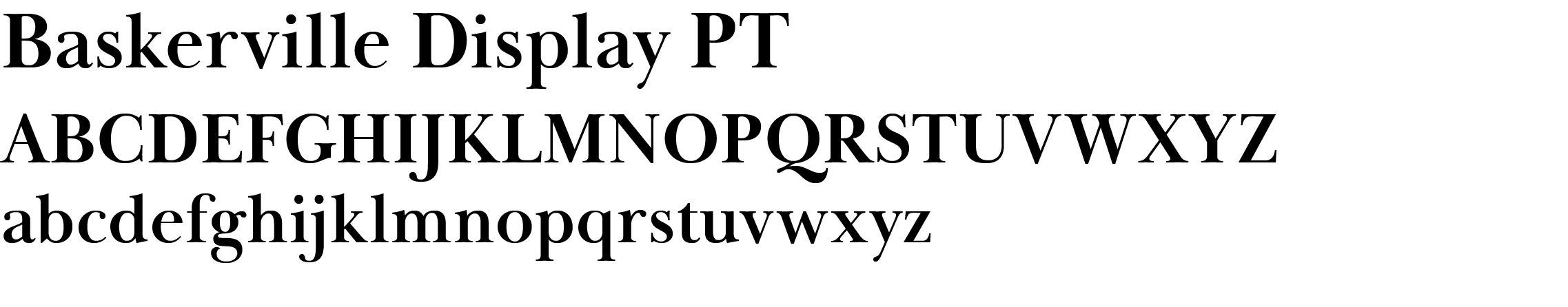 Hatchet Menu Typeface